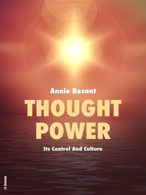 cover image of Thought Power